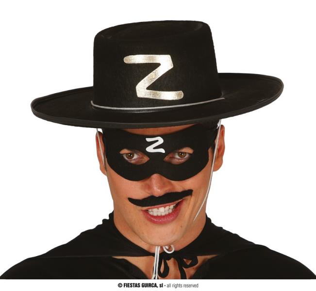 MASCHERA BANDITO NERO PZ.1 1 MASCHERA BANDITO NERO PZ.1