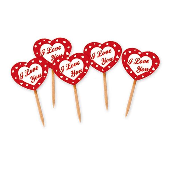 PICK CUORE I LOVE YOU pz.25 1 PICK CUORE I LOVE YOU pz.25