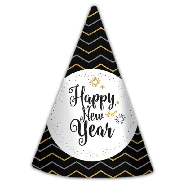 CAPPELLINO HAPPY NEW YEAR 6 PZ. 1 CAPPELLINO HAPPY NEW YEAR 6 PZ.