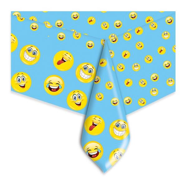 TOVAGLIA PVC 140x270 cm. EMOTICONS pz.1 1 TOVAGLIA PVC 140x270 cm. EMOTICONS pz.1