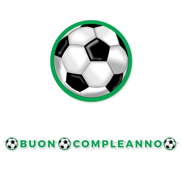 FESTONE BUON COMPLEANNO CALCIO 1 FESTONE BUON COMPLEANNO CALCIO