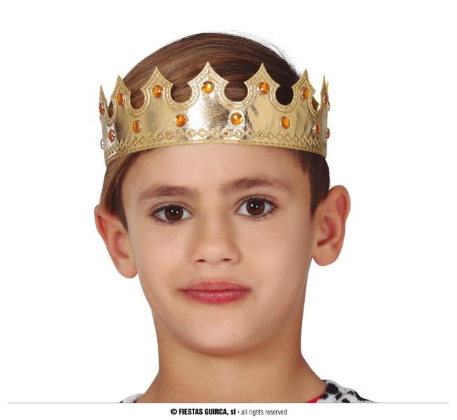 CORONA ORO RE BAMBINO 1 CORONA ORO RE BAMBINO