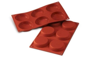 STAMPO SILICONE TORTINA Ø 8 H.18 SILIKOMART