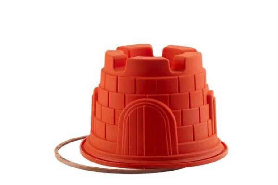 STAMPO SILICONE CASTELLO 3D CASTELLO SILIKOMART 1 STAMPO SILICONE CASTELLO 3D CASTELLO SILIKOMART