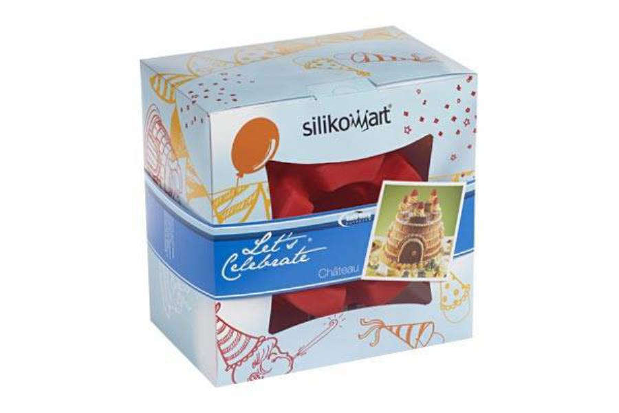 STAMPO SILICONE CASTELLO 3D CASTELLO SILIKOMART 2 STAMPO SILICONE CASTELLO 3D CASTELLO SILIKOMART
