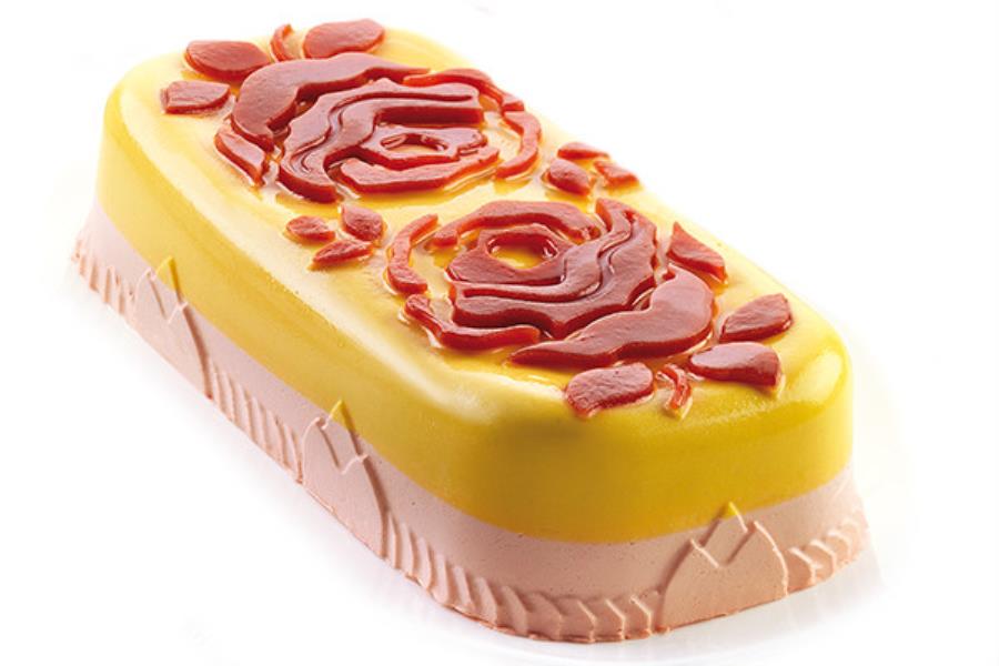 STAMPO SILICONE PLUM CAKE ROSE SILIKOMART 2 STAMPO SILICONE PLUM CAKE ROSE SILIKOMART