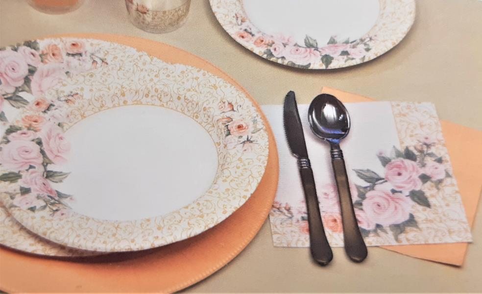 TOVAGLIOLO 33x33 ROSE FLOWER Ex.Tra.™ pz.20 2 TOVAGLIOLO 33x33 ROSE FLOWER Ex.Tra.™ pz.20
