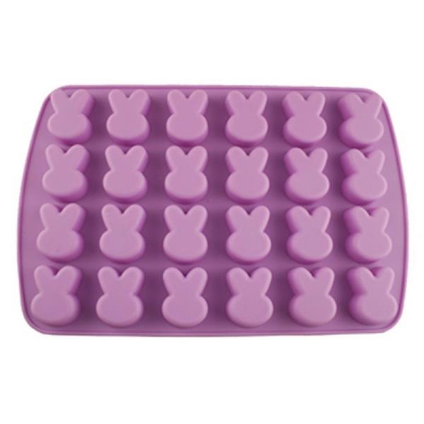 STAMPO SILICONE CONIGLIETTI 24 CAVITA'