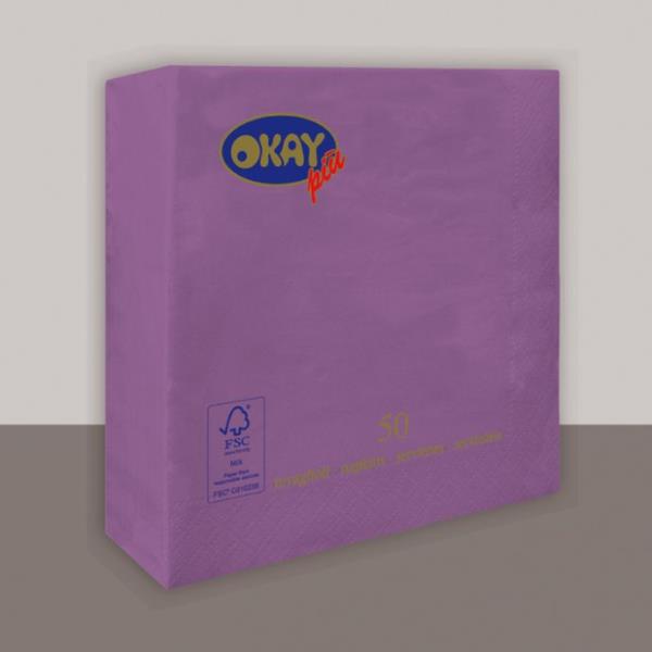 TOVAGLIOLI 33X33 VIOLETT PZ.50 1 TOVAGLIOLI 33X33 VIOLETT PZ.50
