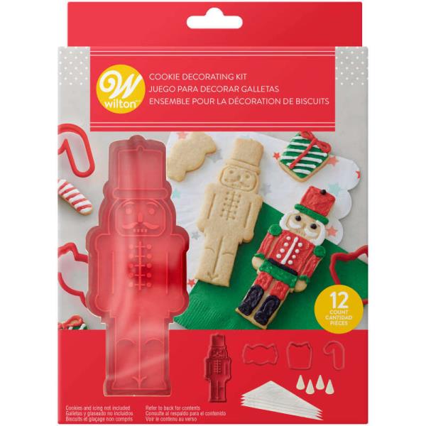 SET DECORA E TAGLIABISCOTTI SCHIACCIANOCI 1 SET DECORA E TAGLIABISCOTTI SCHIACCIANOCI