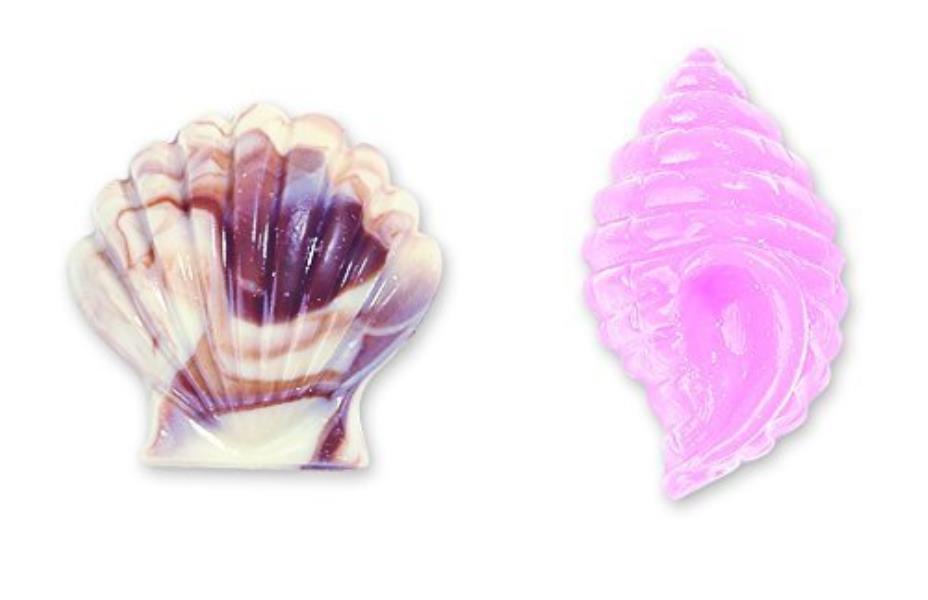 STAMPO CIOCCOLATINI CONCHIGLIE 2 STAMPO CIOCCOLATINI CONCHIGLIE