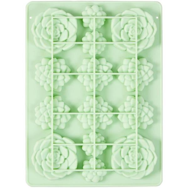 STAMPO IN SILICONE PIANTE GRASSE 2 STAMPO IN SILICONE PIANTE GRASSE