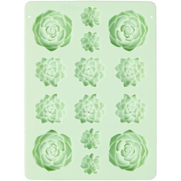 STAMPO IN SILICONE PIANTE GRASSE 4 STAMPO IN SILICONE PIANTE GRASSE