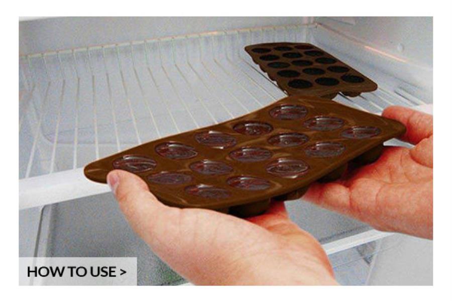 STAMPO SILICONE CIOCCOLATINI A CUORE SILIKOMART