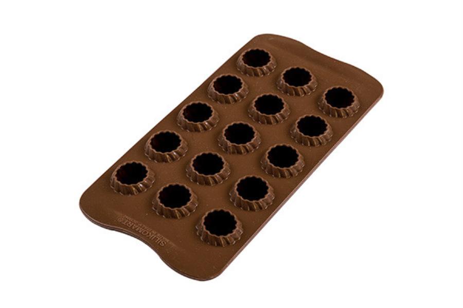 STAMPO SILICONE CIOCCOLATINI CHOCO FLAME SILIKOMART