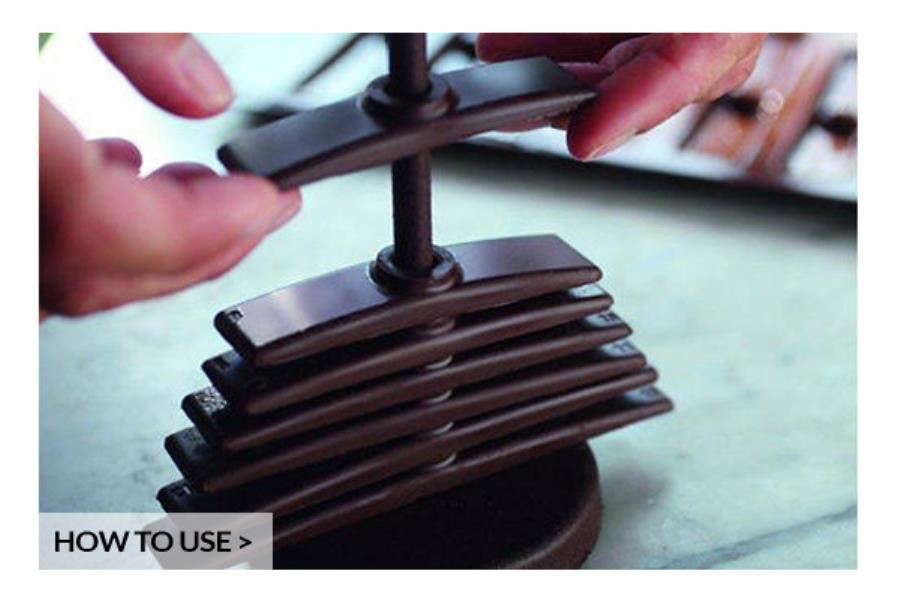 STAMPO SILICONE ALBERO COMPONIBILE 3D SILIKOMART 6 STAMPO SILICONE ALBERO COMPONIBILE 3D SILIKOMART