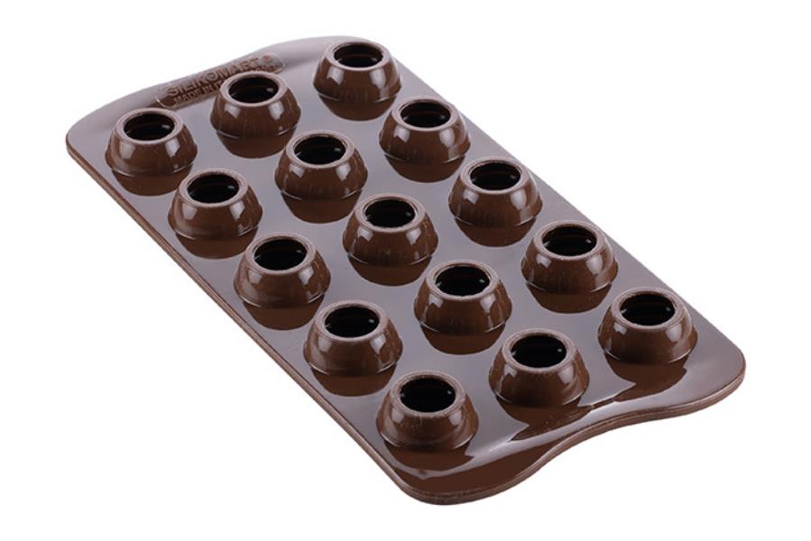 STAMPO SILICONE CIOCCOLATINI OVETTO SPIRALE SILIKOMART 2 STAMPO SILICONE CIOCCOLATINI OVETTO SPIRALE SILIKOMART