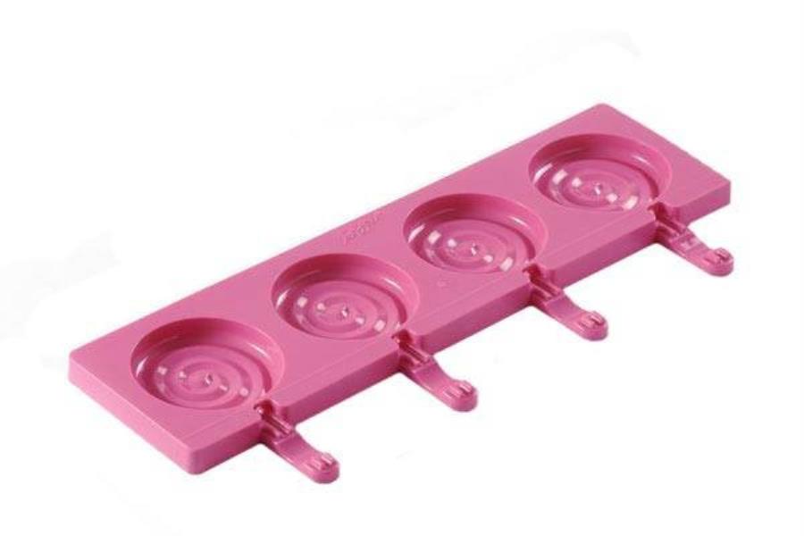 STAMPO SILICONE PER LOLLI POPS TONDO SILIKOMART