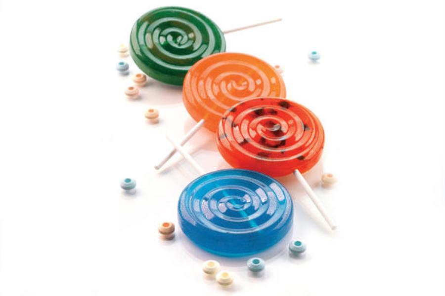 STAMPO SILICONE PER LOLLI POPS TONDO SILIKOMART