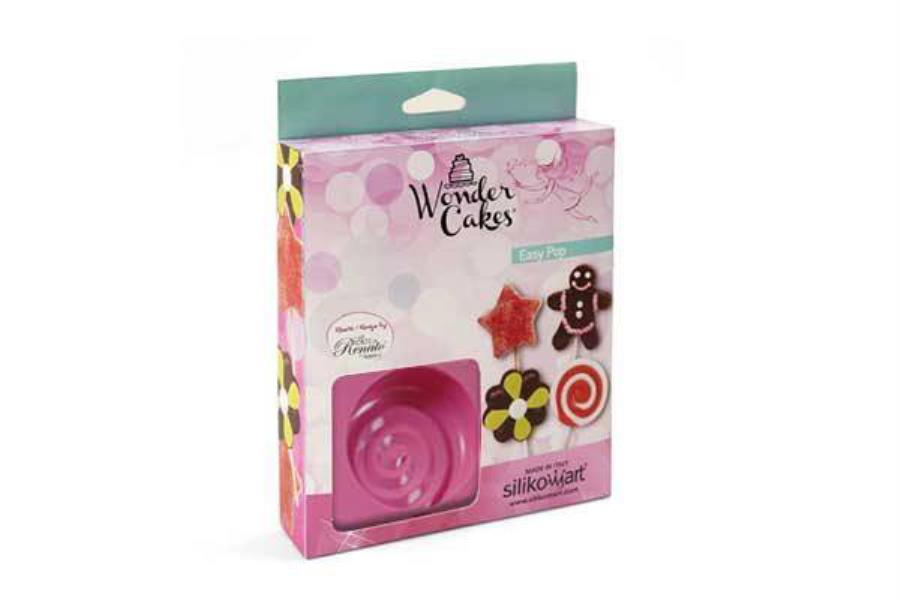 STAMPO SILICONE PER LOLLI POPS TONDO SILIKOMART