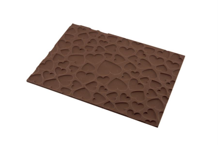 TAPPETINO SILICONE CUORI 250X186 H.6 SILIKOMART