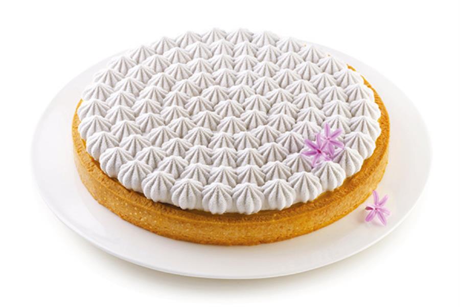 STAMPO SILICONE KIT TARTE RING MERINGUE' SILIKOMART 5 STAMPO SILICONE KIT TARTE RING MERINGUE' SILIKOMART