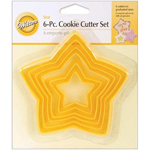 SET 6 TAGLIAPASTA IN PLASTICA STELLA 1 SET 6 TAGLIAPASTA IN PLASTICA STELLA