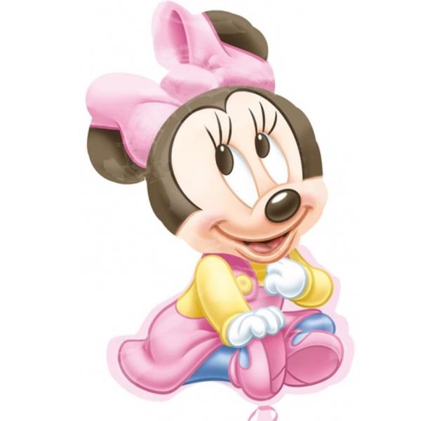 PALLONCINO MYLAR SUPER SHAPE MINNIE BABY 1 PALLONCINO MYLAR SUPER SHAPE MINNIE BABY