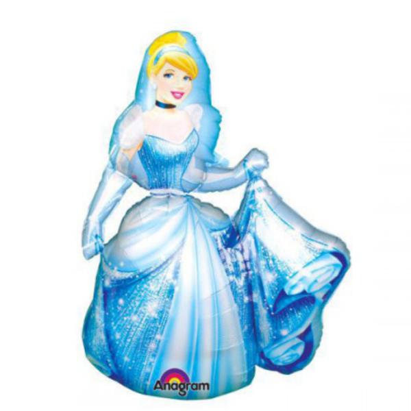 PALLONCINO MYLAR AIR WALKER CENERENTOLA 1 PALLONCINO MYLAR AIR WALKER CENERENTOLA