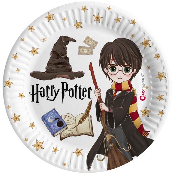 PIATTO Ø18 cm. HARRY POTTER COMPOSTABILE pz.8 1 PIATTO Ø18 cm. HARRY POTTER COMPOSTABILE pz.8