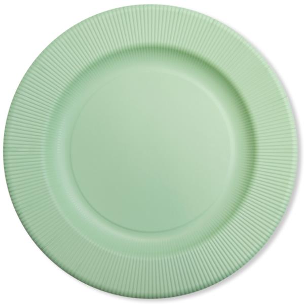 PIATTO MAX RIGHE VERDE SALVIA Ex.Tra. pz.4 1 PIATTO MAX RIGHE VERDE SALVIA Ex.Tra. pz.4