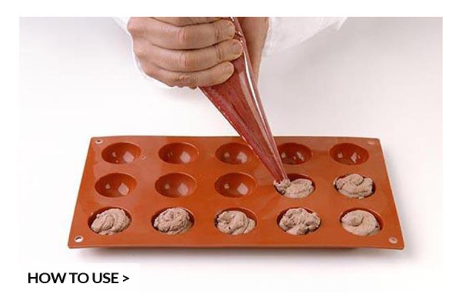STAMPI SILICONE SFERA INTERA MULD3D SILIKOMART 4 STAMPI SILICONE SFERA INTERA MULD3D SILIKOMART