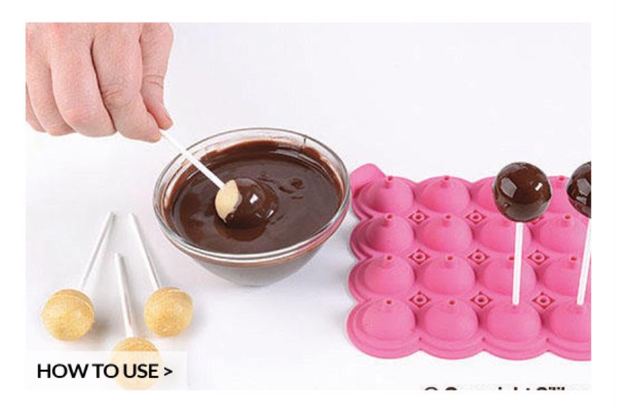 STAMPO SILICONE PER CAKE POPS SILIKOMART 11 STAMPO SILICONE PER CAKE POPS SILIKOMART