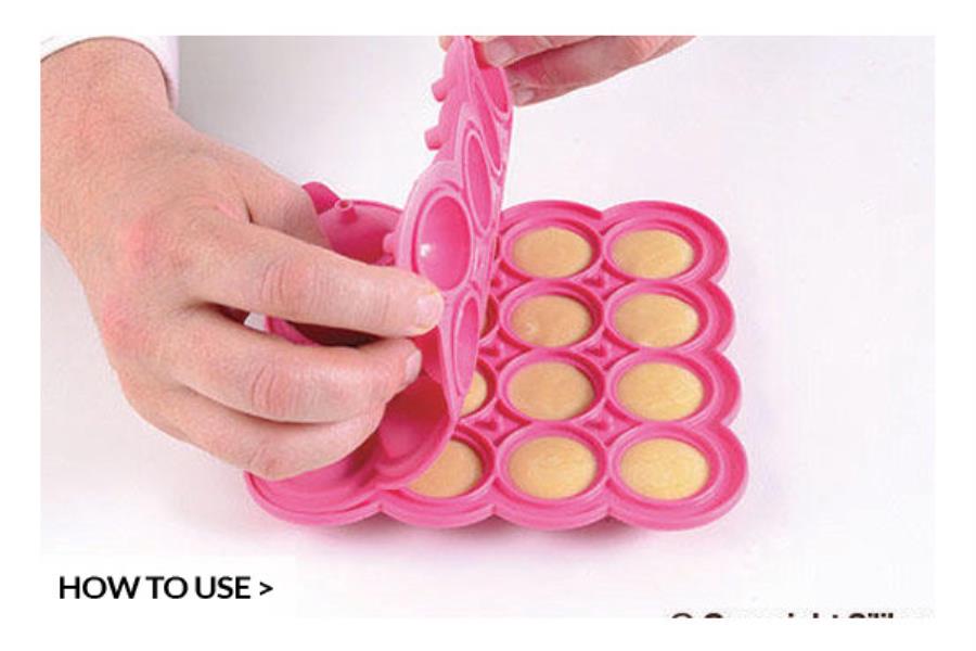 STAMPO SILICONE PER CAKE POPS SILIKOMART 8 STAMPO SILICONE PER CAKE POPS SILIKOMART