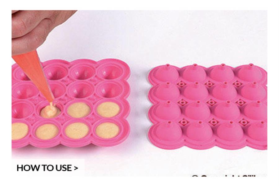 STAMPO SILICONE PER CAKE POPS SILIKOMART 7 STAMPO SILICONE PER CAKE POPS SILIKOMART