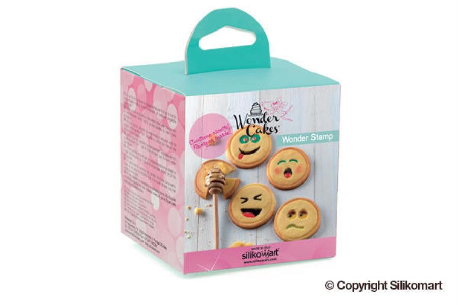 KIT TAGLIAPASTA BISCOTTI SMILE SILIKOMART 2 KIT TAGLIAPASTA BISCOTTI SMILE SILIKOMART