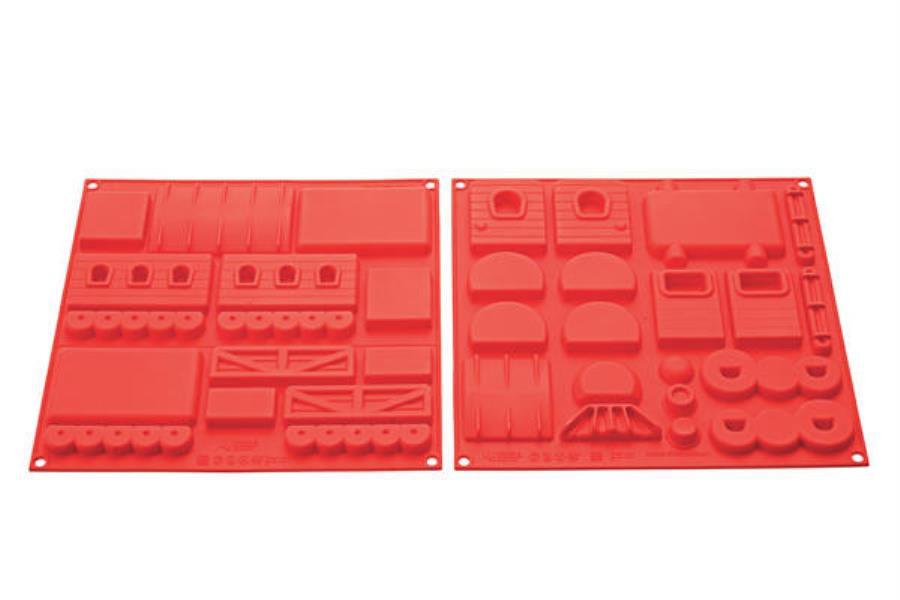 STAMPO SILICONE TRENO SILIKOMART 1 STAMPO SILICONE TRENO SILIKOMART
