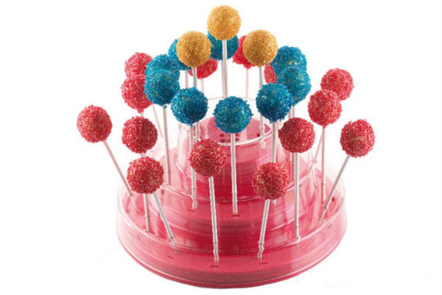 ALZATE A TRE PIANI PER CAKE POPS SILIKOMART