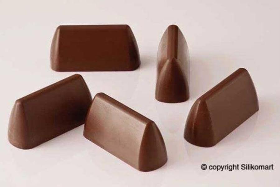 STAMPO SILICONE CIOCCOLATINI GIANDUIOTTI SILIKOMART 3 STAMPO SILICONE CIOCCOLATINI GIANDUIOTTI SILIKOMART