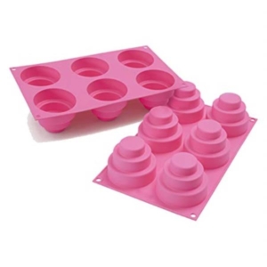 STAMPO SILICONE MINI CAKE TONDA SILIKOMART