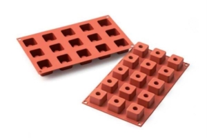 STAMPO SILICONE SUSHI MAKI 3,5x3,5 h.2,5 SILIKOMART