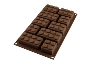 STAMPO SILICONE MATTONCINI LEGO SILIKOMART