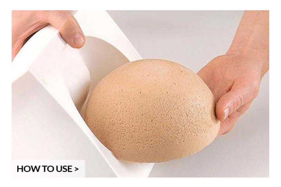 STAMPI SILICONE ZUCCOTTO MEZZA SFERA SILIKOMART
