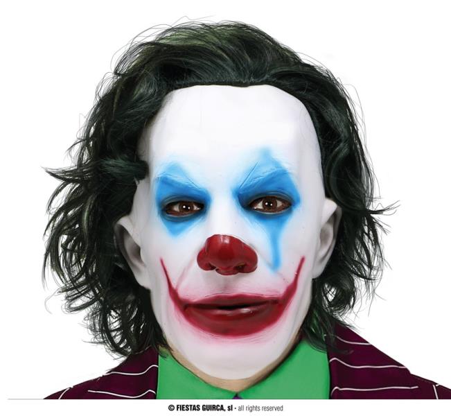 MASCHERA IN LATTICE MR. SMILE CON CAPELLI