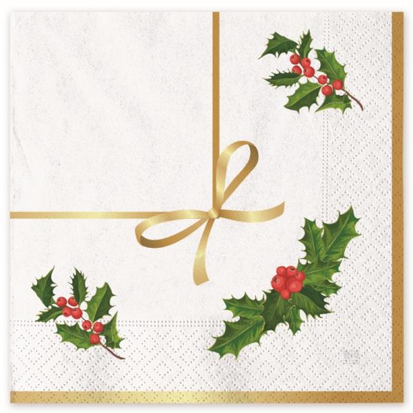 TOVAGLIOLO 33X33 CHRISTMAS CHIC PZ.20 1 TOVAGLIOLO 33X33 CHRISTMAS CHIC PZ.20