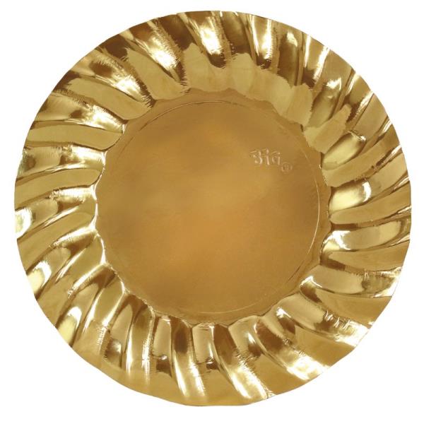SOTTOPIATTO Ø30 cm. WAVY GOLD pz.6 1 SOTTOPIATTO Ø30 cm. WAVY GOLD pz.6