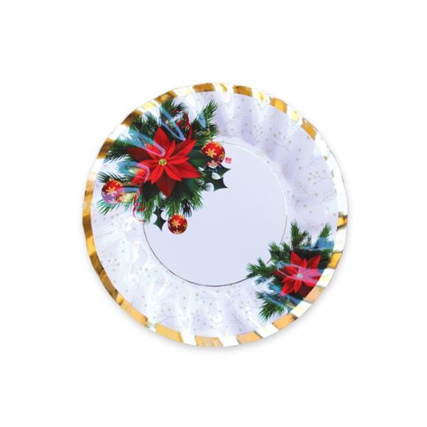 PIATTO DESSERT Ø 20 cm CHRISTMAS MOOD PZ.8 1 PIATTO DESSERT Ø 20 cm CHRISTMAS MOOD PZ.8