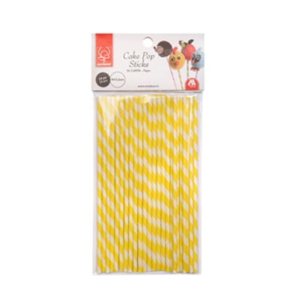 STECCHE LECCA LECCA SPIRALE GIALLI PZ.24 1 STECCHE LECCA LECCA SPIRALE GIALLI PZ.24