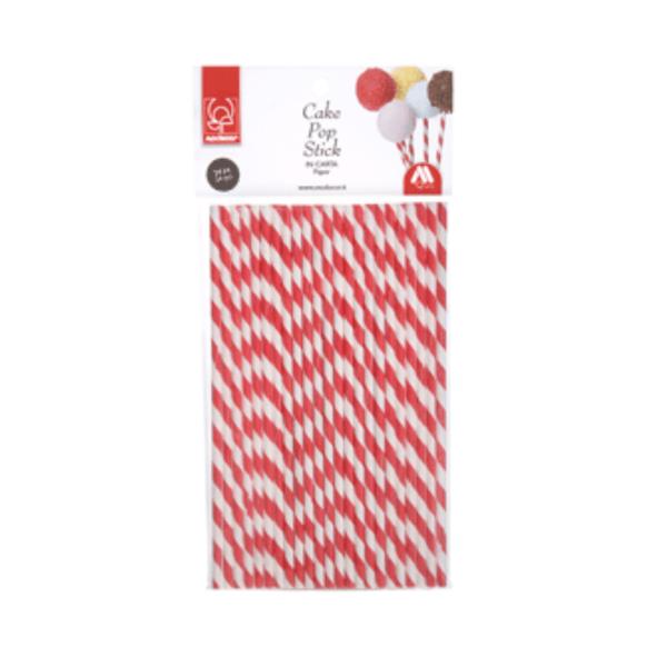 STECCHE LECCA LECCA SPIRALE ROSSA PZ.24