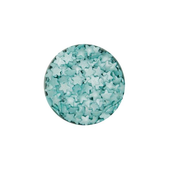 SPRINKLE DECORAZIONI STELLE TURCHESE 40 gr. 2 SPRINKLE DECORAZIONI STELLE TURCHESE 40 gr.